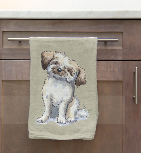 Lhasa Apso Tea Towel